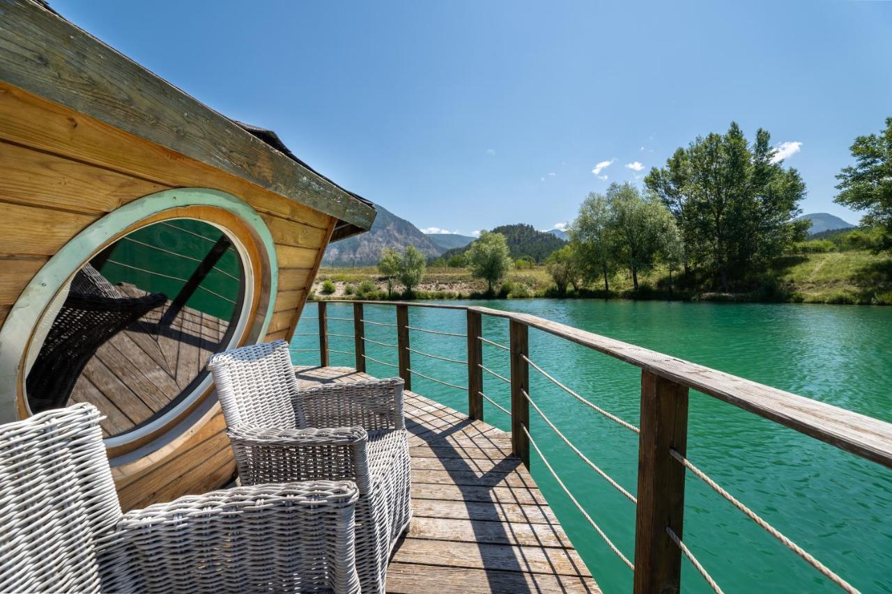 Camping Le Lac Bleu Hotel Châtillon-en-Diois Екстериор снимка