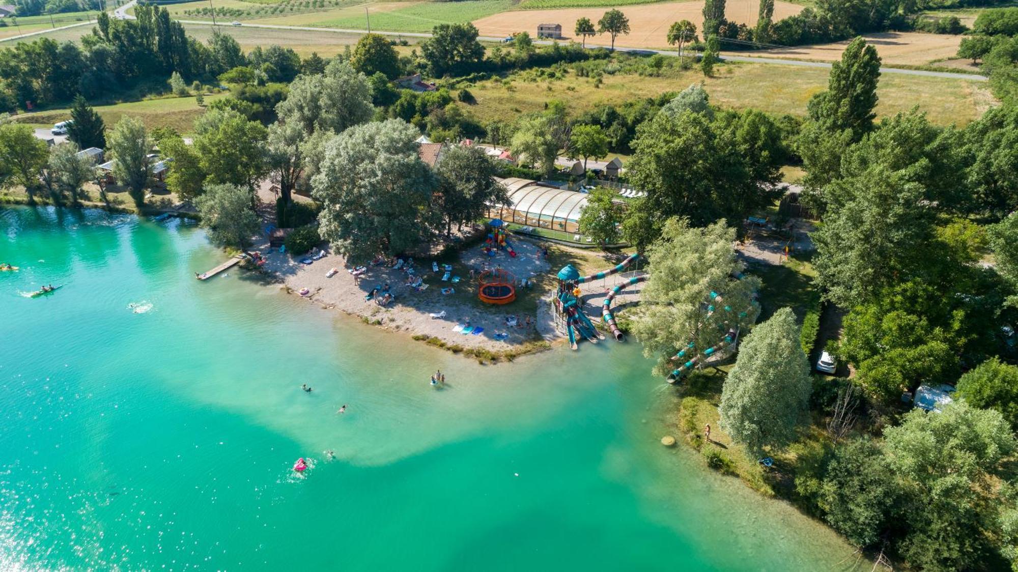 Camping Le Lac Bleu Hotel Châtillon-en-Diois Екстериор снимка